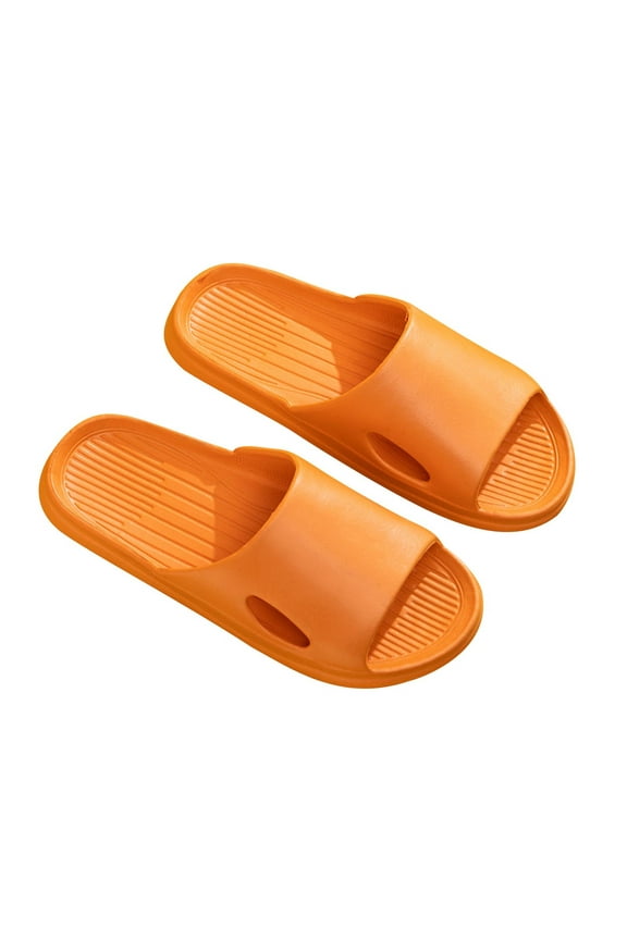 Slide Slippers for Women Non-slip soft bottom bathroom household non-slip lightweight slippers Non-slip soft bottom bathroom household lightweight slippers