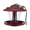 thumbnail image 1 of Utoimkio Squirrel Proof Bird Feeders for Outdoors,Bird Feeder Outside Hanging,Easy Clean and Fill,Adjustable Feeder with Rainproof, Plastic for Garden,Backyard,Terrace, 1 of 7