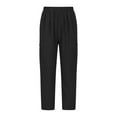 thumbnail image 1 of Utoimkio Straight Leg Sweatpants for Women Casual Elastic High Waisted Loose Jogger Sweat Pants Long Trousers for Women with Pockets, 1 of 8