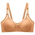 thumbnail image 1 of Utoimkio T-shirt Bras for Women Front Closure Push Up Bras for Women No Underwire Comfort Breathable Everyday Bras, 1 of 8