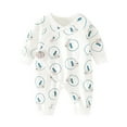 thumbnail image 1 of Utoimkio Clearance Toddler Baby Boy Girl Long Sleeve T-Shirt Romper Cute Print One Piece Jumpsuit Newborn Summer Overall Clothes, 1 of 3