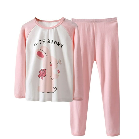 Utoimkio Clearance Toddler Baby Boy Girls Clothes Outfits Long Sleeve Cute Print Sweatshirt and Pants 2 Piece Fall Winter Sweatsuit Set