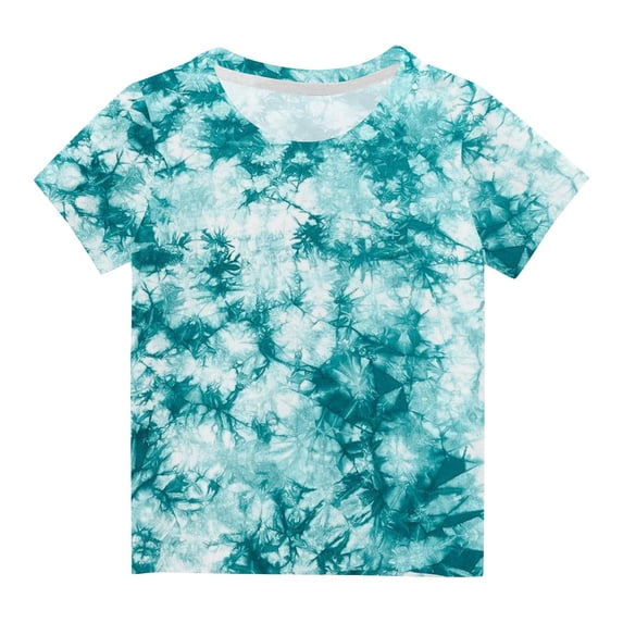 Utoimkio Toddler Boys Girls Short Sleeve Crewneck T-Shirts Summer Casual Tee Tops for Boys Girls