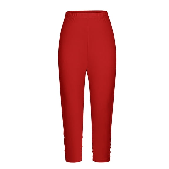 Utoimkio Toddler Girls Summer Dance Yoga Shorts Solid Color High Waisted Yoga Workout Leggings Summer Clothes Size 2-13T