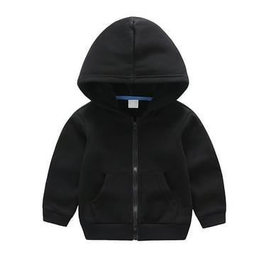 Utoimkio Clearance Toddler Kid Boy Girls Solid Color Hoodie Sweatshirt Pullover Long Sleeve Pullover Top Fall Blouses for Kids