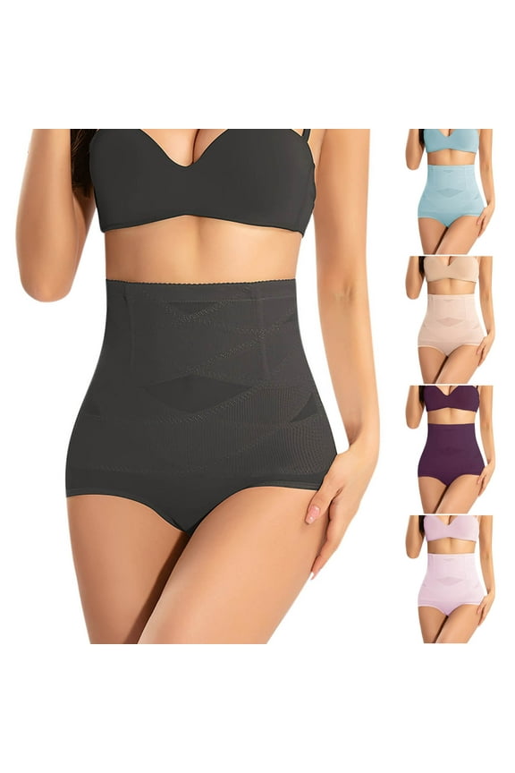 Tummy Control Thong Shapewear for Women Seamless Shaping Thong Panties Body Shaper Underwear