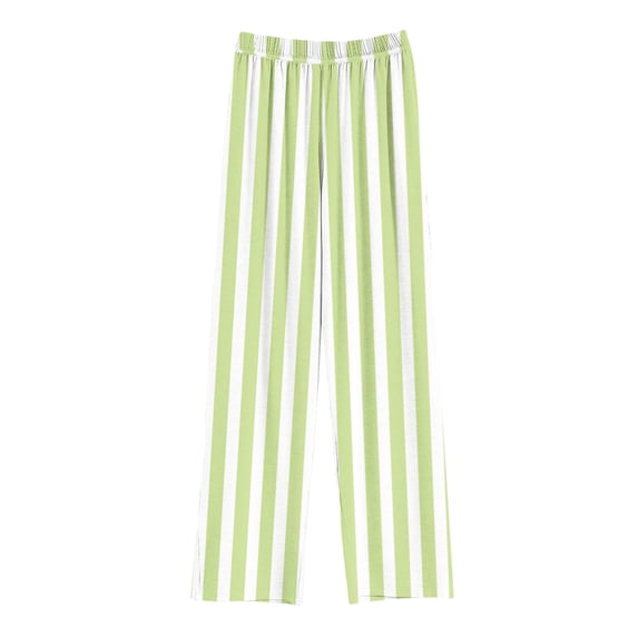 Utoimkio Unisex Boys Girls Pajama Pants Sleep Pants Soft Elastic Waisted Kids Pajama Bottoms Striped Print Lounge Pants with Pockets for Little Boy Girls 4-14 Years