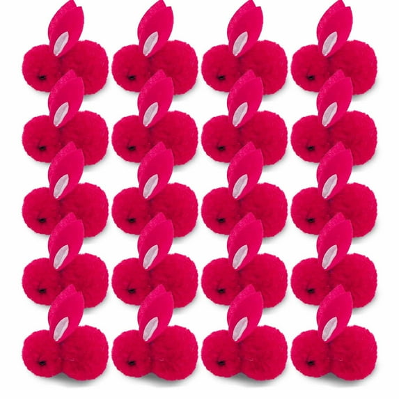 Utoimkio Utoimkio 20 Pieces Easter Mini Plush Rabbit Tiny Joint Rabbit Easter Decor,1.15 Inch Small Bunny Doll for Easter Birthday Cake Wedding Decorations Party Favors