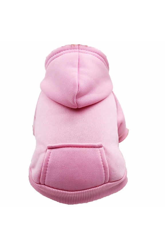 Winter Dog Hoodie Sweatshirts with Pockets Warm Dog Clothes for Small Dogs Coat Clothing Puppy Cat Custume