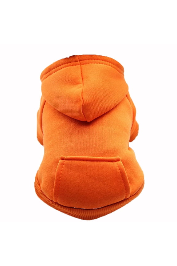Winter Dog Hoodie Sweatshirts with Pockets Warm Dog Clothes for Small Dogs Coat Clothing Puppy Cat Custume