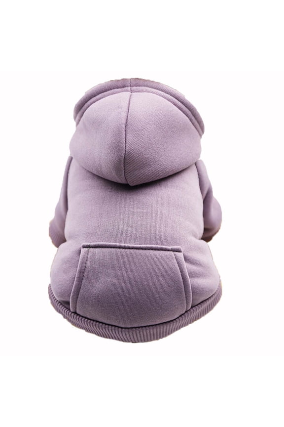 Winter Dog Hoodie Sweatshirts with Pockets Warm Dog Clothes for Small Dogs Coat Clothing Puppy Cat Custume