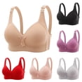 thumbnail image 1 of Utoimkio Wireless Bras for Women Full Coverage Comfort Push Up Bras for Women No Underwire Everyday Bras, 1 of 9