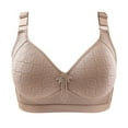 thumbnail image 1 of Utoimkio Wireless Bras for Women No Underwire Push Up Bras for Women Full Coverage Comfort Breathable Everyday Bras, 1 of 5