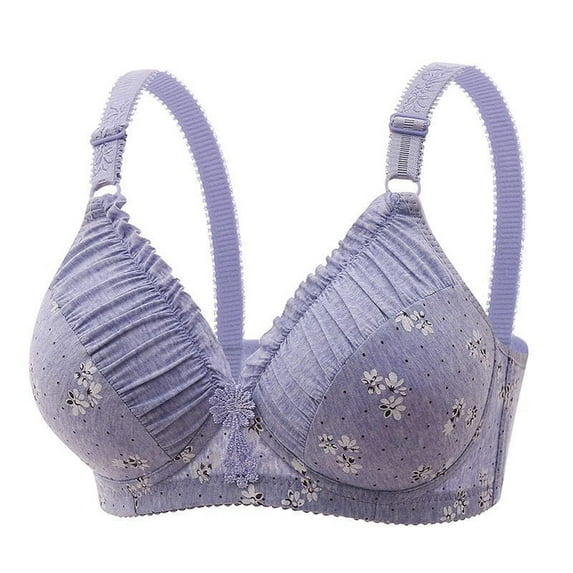 Utoimkio Wireless Bras for Women No Underwire Push Up Bras for Women Full Coverage Comfort Breathable Everyday Bras