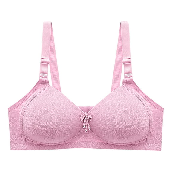 Utoimkio Wireless Bras for Women No Underwire Push Up Bras for Women Full Coverage Comfort Breathable Everyday Bras