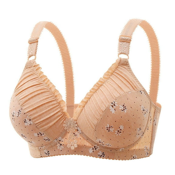 Utoimkio Wireless Bras for Women No Underwire Push Up Bras for Women Full Coverage Comfort Breathable Everyday Bras