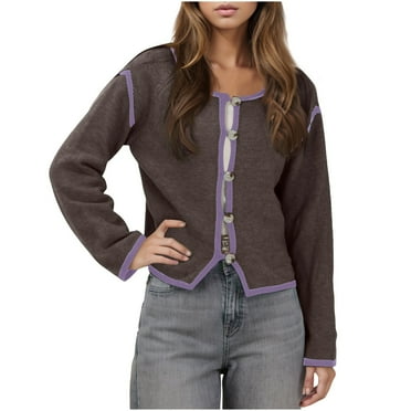 Utoimkio Clearance Women's 2024 Fall V Neck Sweater Long Sleeve Ribbed Knit Casual Slim Fitted Pullover Tops for Women
