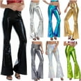 thumbnail image 1 of Utoimkio Women's Nightclub Flared Work Pants High Waisted Wide Leg Pants for Women, 1 of 4