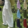 thumbnail image 1 of Utoimkio Women's Wide Leg Flowy Harem Pants Summer Casual Loose Elastic High Waisted Lounge Pants for Women, 1 of 6