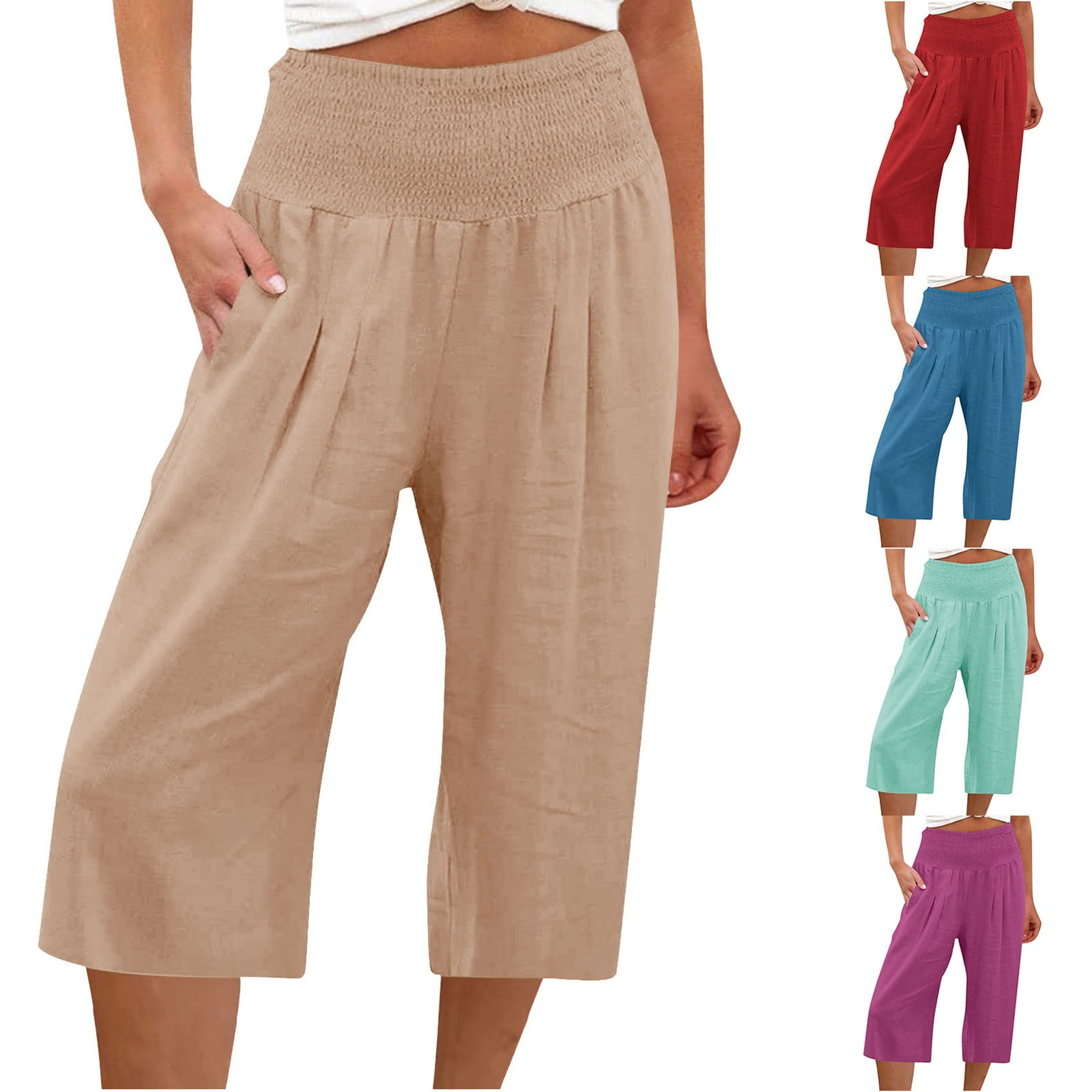 Women's Casual Pants: Wide Leg, Tapered, & Plus Sizes