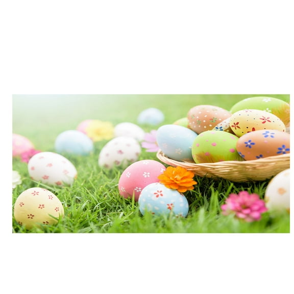 Utoimkio Easter Decorations Microfiber Beach Towel Super Lightweight Colorful Bath Towel Sandproof Beach Blanket Multi-Purpose Towel for Travel Swimming Pool 30x60 Inch Easter Decor