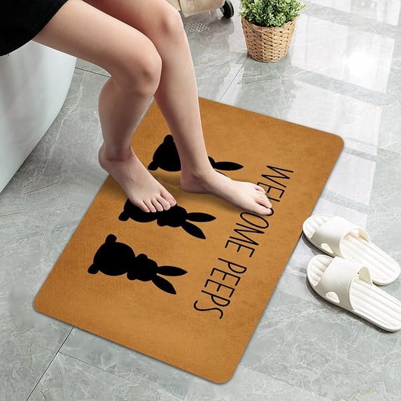 Utoimkio Easter Decorations for the Home Easter Day Welcome Doormats Home Carpets Decor Carpet Living Room Carpet Kitchen Floor Mat Living Room Bedroom Floor Mat Easter Decor