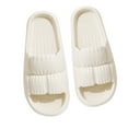 thumbnail image 1 of Utoimkio Flat Sandals for Women Clearance Under $10 Women Men Slippers Home Couple Shoes Indoor Outside Soft Soled Slippers, 1 of 3