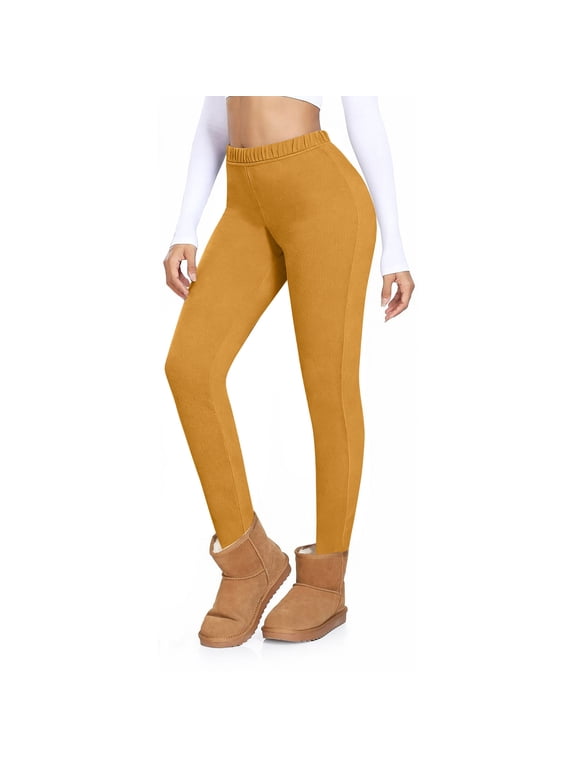 Fleece Lined Winter Tights for Women Thermal Warm Pantyhose Thick Sheer Leggings for Women