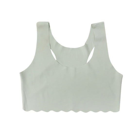 Utoimkio Girls Sports Bras Solid Color Crop Tops for Kids,Training Bra Cute Crop Tops for Girls Cami Bra 13-16 Years