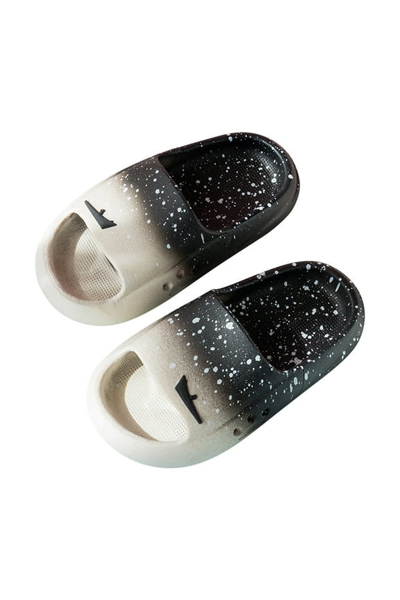 Kids Slides Boys Girls Shower Slippers Slip on Slide Sandals Non-slip Soft Sole Summer Beach Shoes