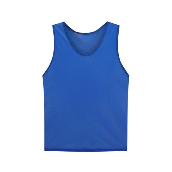 Utoimkio Little Boy Girls Active Athletic Tank Tops Summer Casual Loose Solid Color Breathable Shirt Sleeveless Workout Training Tees for Boys Girls Size 2-16T