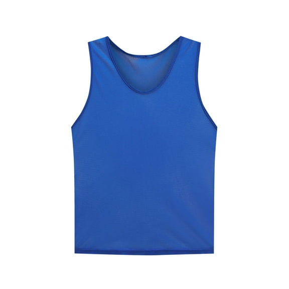 Utoimkio Little Boy Girls Active Athletic Tank Tops Summer Casual Loose Solid Color Breathable Shirt Sleeveless Workout Training Tees for Boys Girls Size 2-16T