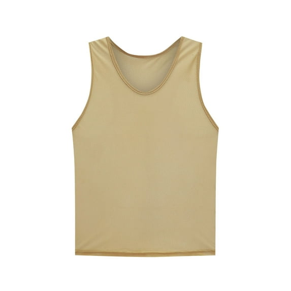 Utoimkio Little Boy Girls Active Athletic Tank Tops Summer Casual Loose Solid Color Breathable Shirt Sleeveless Workout Training Tees for Boys Girls Size 2-16T