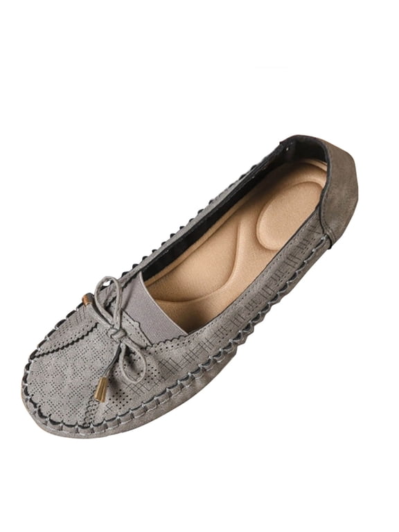 Loafers for Women Business Casual Shoes Comfortable Lightweight Loafers Slip On Work Flats Driving Boat Shoes