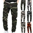 thumbnail image 1 of Utoimkio Men's Camo Cargo Pants Lightweight Loose Fit Jogger Pants Casual Outdoor Hiking Pants Cargo Sweatpants with Pockets, 1 of 8