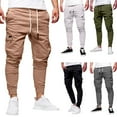 thumbnail image 1 of Utoimkio Men's Cargo Pants Lightweight Loose Fit Jogger Pants Casual Outdoor Hiking Pants Cargo Sweatpants with Pockets, 1 of 7