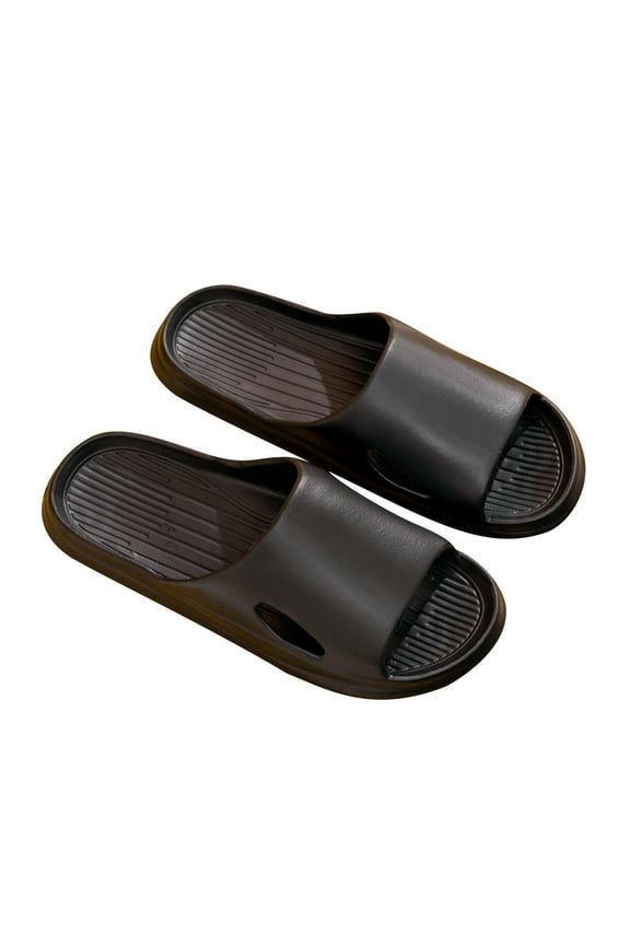 Slide Slippers for Women Non-slip soft bottom bathroom household non-slip lightweight slippers Non-slip soft bottom bathroom household lightweight slippers