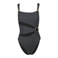 thumbnail image 1 of VerPetridure One Piece Swimsuit Women Women Summer Fashion Solid Hollow Tank Top One Piece Bikini Swimsuit Women Swimwear, 1 of 4