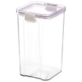 thumbnail image 1 of Utoimkio Ounce Clear Square Storage Jars Storage Containers With Lids for Kitchen & Household Storage Airtight Container and Dry goods and More, 1 of 5