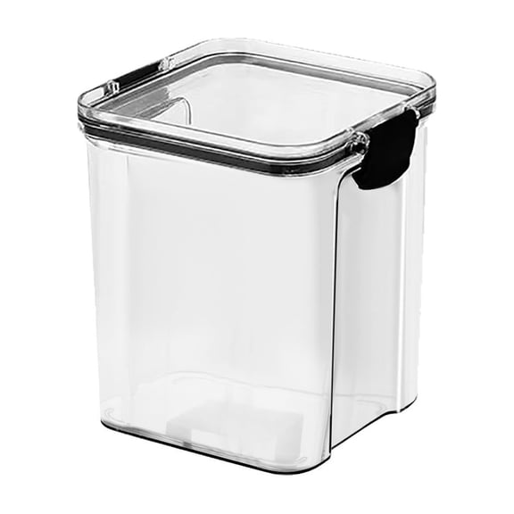 Utoimkio Pantry Organization and Food Storage Containers with Airtight Lids,Square Storage Jars Storage Containers for Kitchen & Household Storage Airtight Container and Dry Goods and More