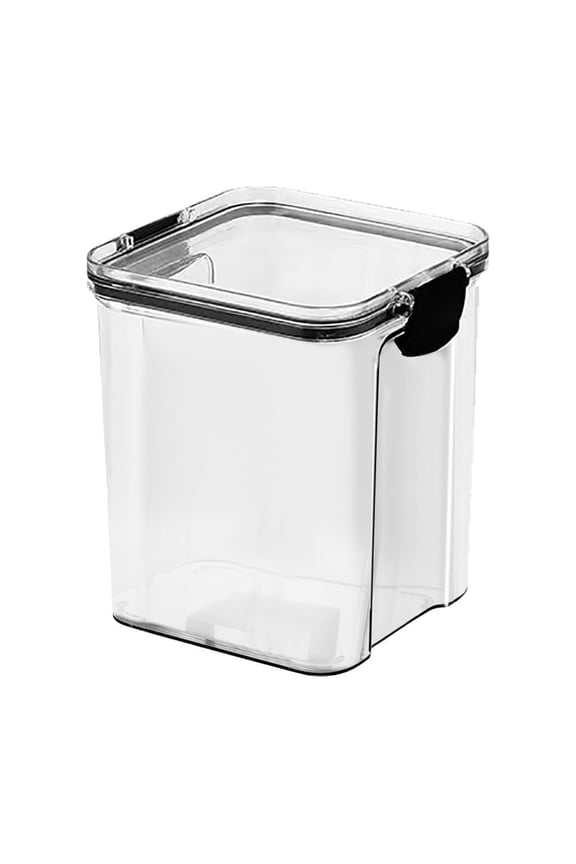 Pantry Organization and Food Storage Containers with Airtight Lids,Square Storage Jars Storage Containers for Kitchen & Household Storage Airtight Container and Dry Goods and More
