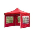 thumbnail image 1 of VerPetridure Outdoor Camping Tent Canopy Sidewalls WaterProof Oxford Cloth Canopy with Window,Outdoor Camping Accessories for Patios,Garden,etc(Excluding Canopy Top), 1 of 4