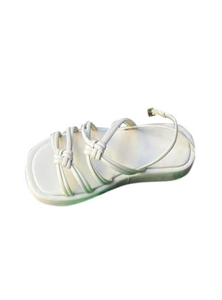 Walmart womens white sandals top