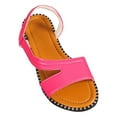 thumbnail image 1 of Utoimkio Platform Sandals for Women Summer Summer Women Casual Flat Sandals Flip Flops, 1 of 5
