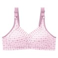 thumbnail image 1 of Utoimkio Plus Size Wirefree Bras for Women Full Coverage Underwire Bras Floral Print Everyday Underwear, 1 of 4