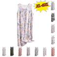 thumbnail image 1 of Utoimkio Plus Size Women's Sleeveless Nightgown Casual Floral Print Scoop Neck Nightdress Soft Loose Fit Sleepwear Maxi Tank Dress for Women Size XL-6XL, 1 of 4