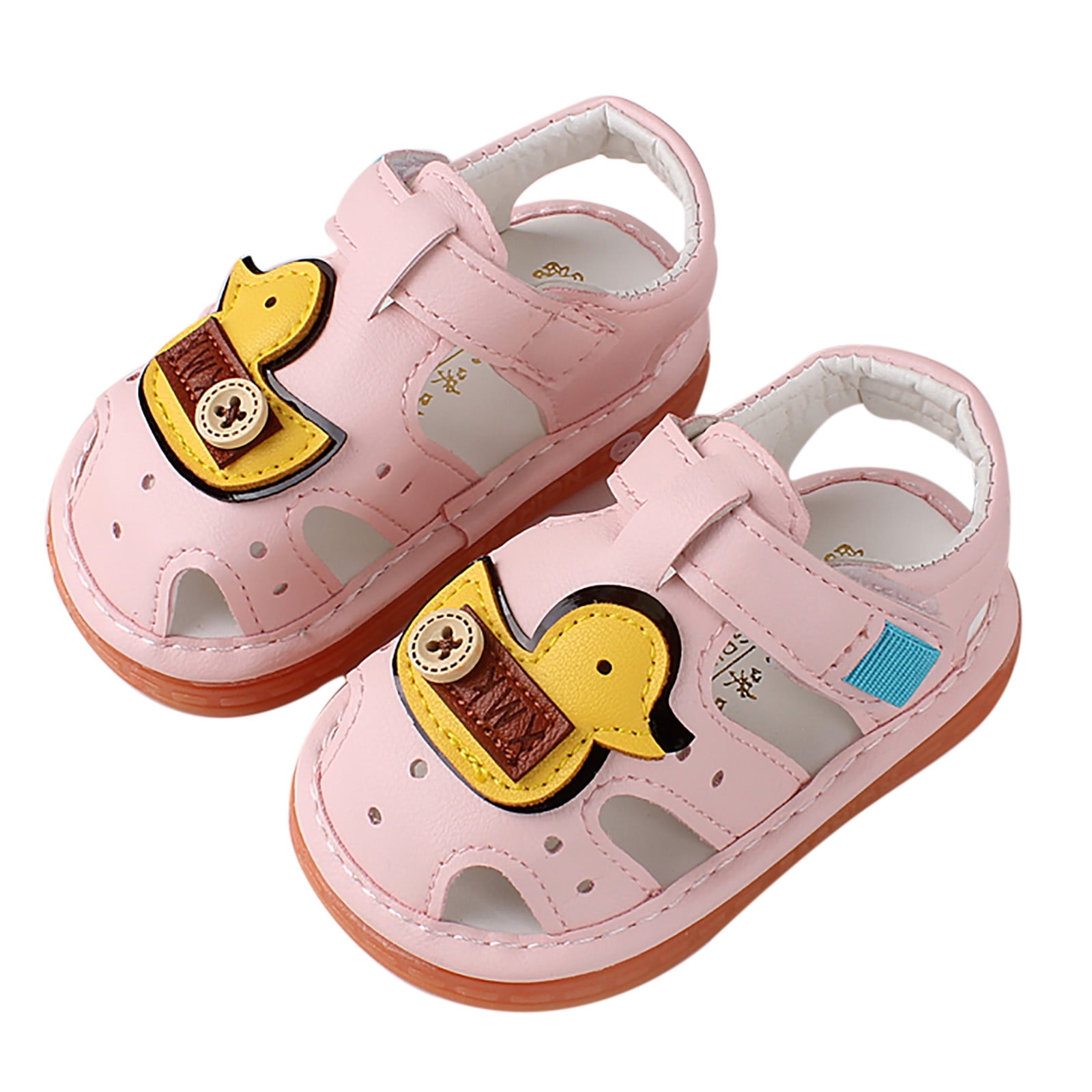 Utoimkio Sandals for Toddler Girls Toddlers Baby with Sound Cartoons