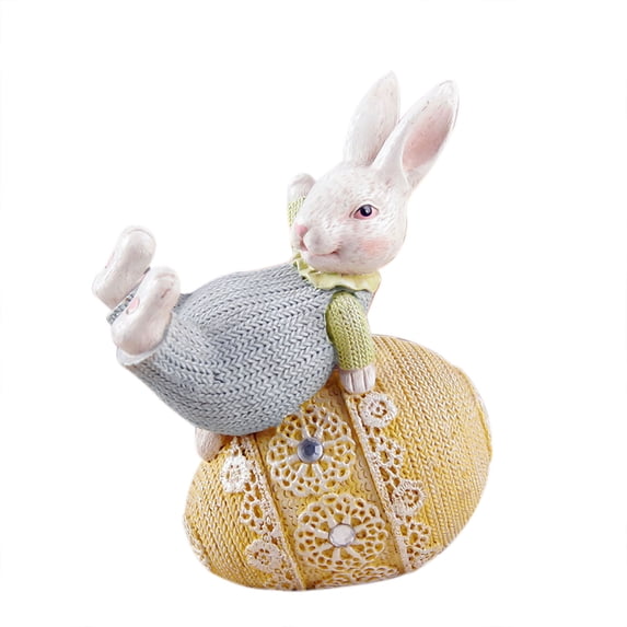 Utoimkio Spring Easter Decorations for Home Easter Gift Cute Rabbit Bedroom Room Decoration Children's Room Desktop Easter Decor