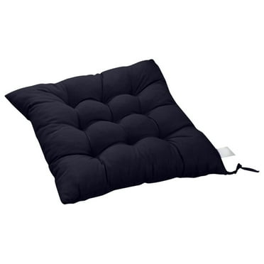 Utoimkio Square Chair Cushion Chair Pads with Ties Soft Thicken Solid Color Seat Cushion Pillow for Office,Home or Car Sitting,15.7x15.7 Inch