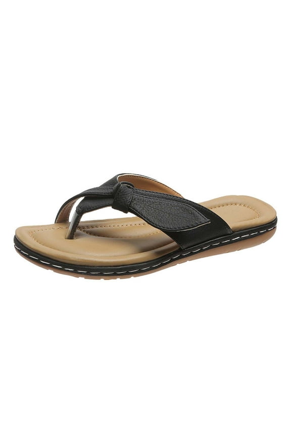 Thong Flip Flops Sandals for Women Summer Casual Flat Sandals for Women Wide Width Summer Casual Walking Shoes